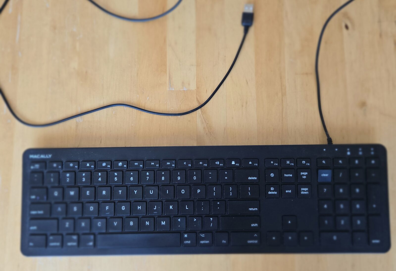 mac layout keyboard